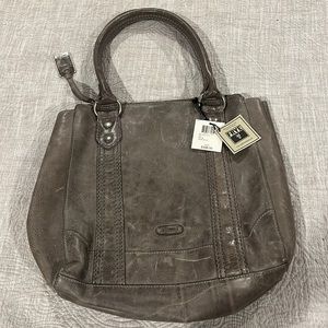Frye Melissa Tote “Ice” NWT